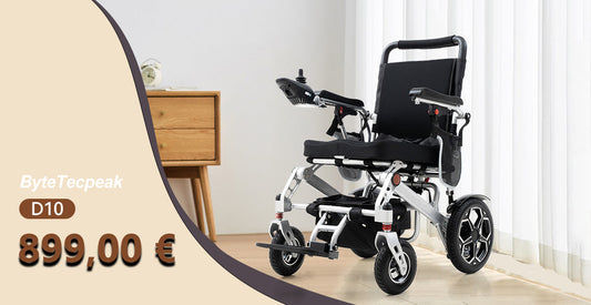 ByteTecpeak D10 – Foldable Electric Wheelchair Now on Limited-Time Offer