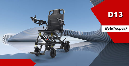 ByteTecpeak D13 auteuil roulant électrique en promotion – léger, pliable et confortable