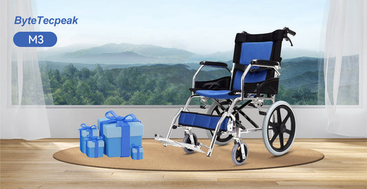 ByteTecpeak M3 Fauteuil Roulant Manuel – Offre d’Automne : Seulement 139€ !