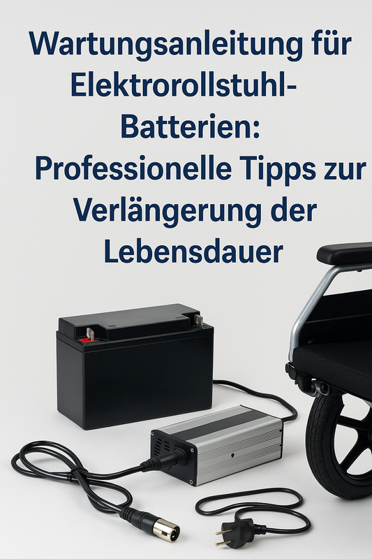 ByteTecpeak Elektrorollstuhl-Batteriepflege: Professionelle Tipps zur Lebensdauerverlängerung