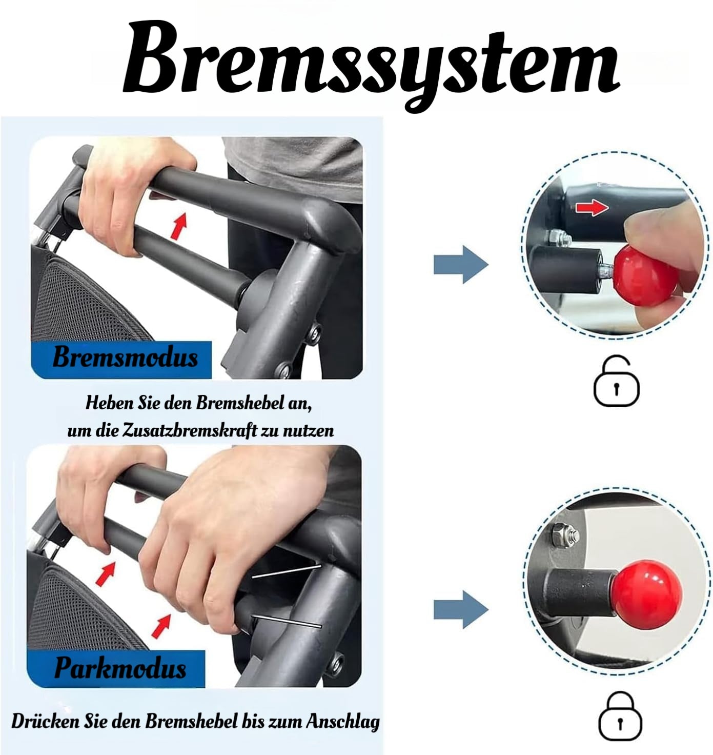 ByteTecpeak M1 Faltbarer Aluminium-Rollstuhl – Leicht, reisetauglich und belastbar bis 100 kg