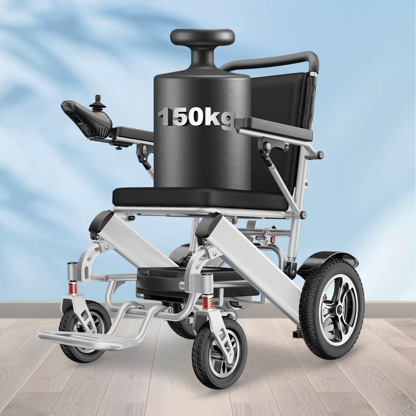 ByteTecpeak D03 Opvouwbare elektrische rolstoel, 30 km bereik