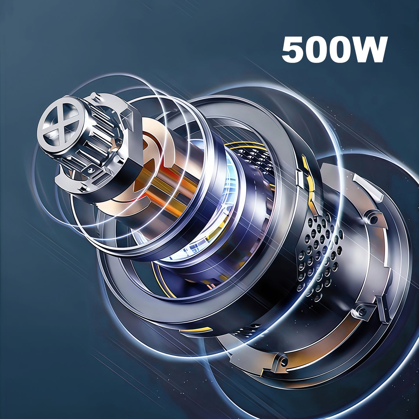 ByteTecpeak D04 Faltbarer Elektrorollstuhl– 17.9kg,500W Motor, 20 km Reichweite
