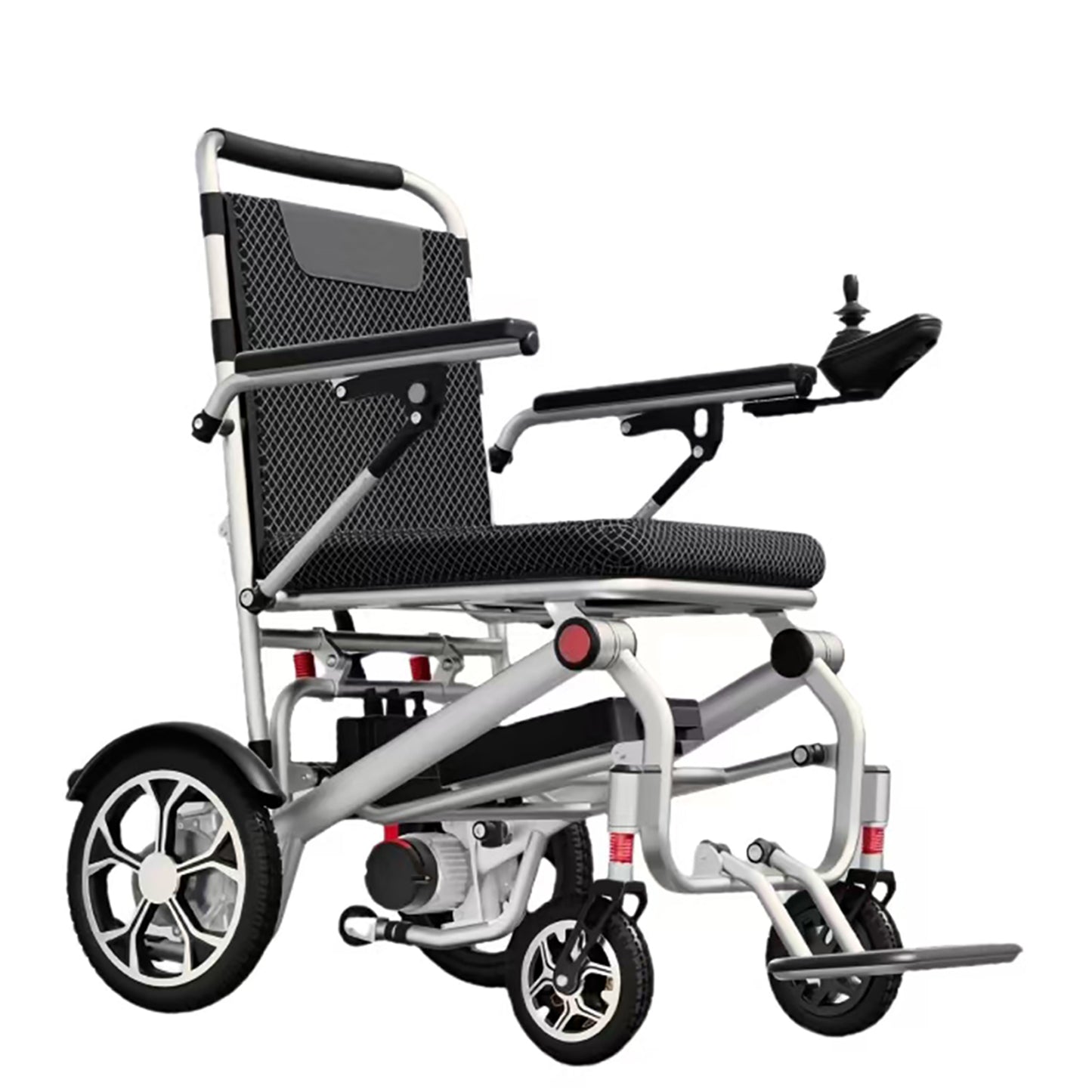 ByteTecpeak D06 Ultraleichter Faltbarer Elektrischer Rollstuhl, 20 km Reichweite