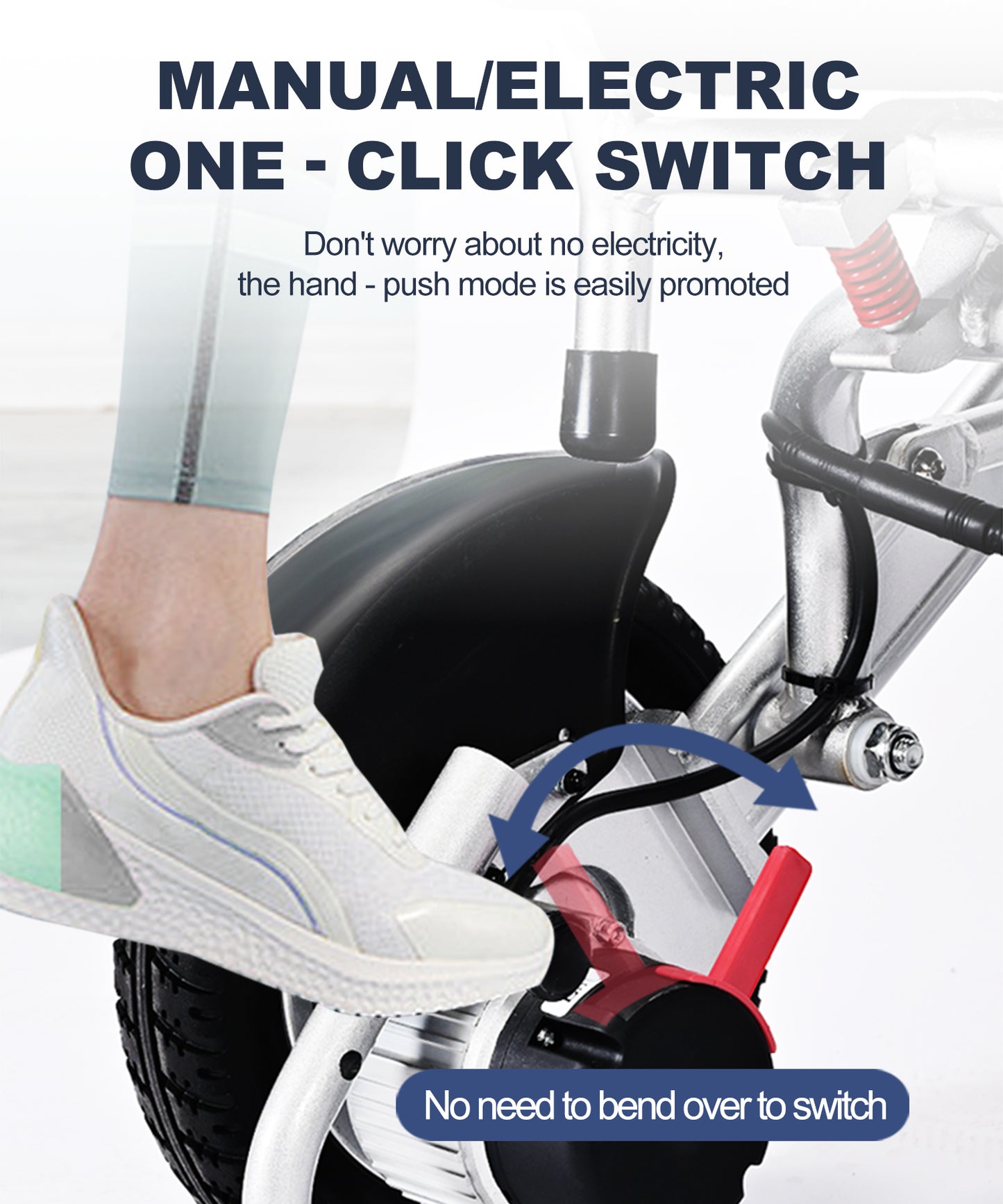 ByteTecpeak D10 Ultra-Leichter Elektrorollstuhl | 22kg · 200W Dual-Motor · 20km Reichweite · Faltbar & Reisefreundlich