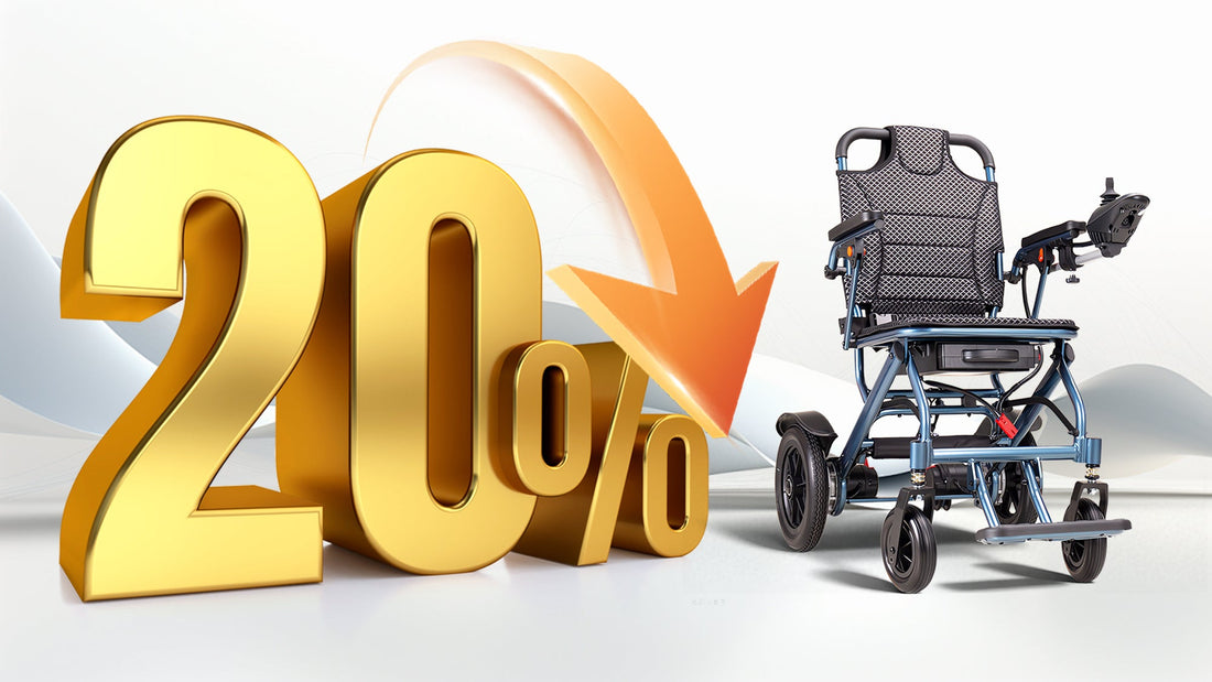 ByteTecpeak Frühjahrsaktion - Bis zu 20% Rabatt auf Elektrorollstühle und Handrollstühle!