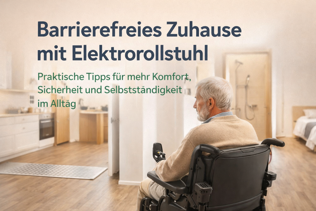 Zuhause barrierefrei gestalten: So wird der Alltag mit einem Elektrorollstuhl deutlich einfacher