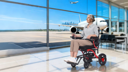 Mit dem Elektrorollstuhl fliegen: Wichtige Materialien