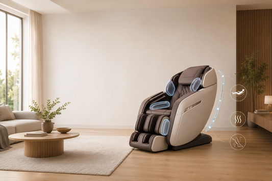 2D, 3D, 4D und SL-Schiene beim Massagesessel: Was diese Technikbegriffe vor dem Kauf wirklich bedeuten