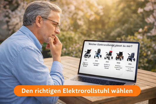 Wie wählt man den richtigen Elektrorollstuhl? Ein praktischer Vergleich der ByteTecpeak D-Serie