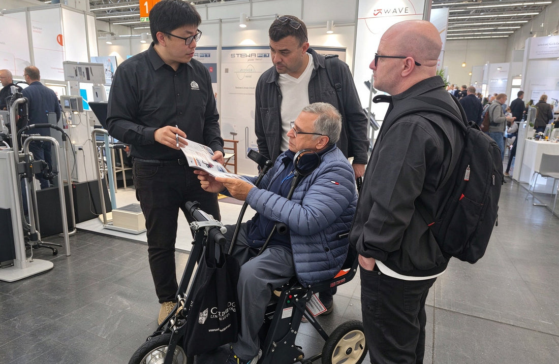 Mehr Freiheit durch Mobilität: Unsere elektrischen Rollstühle und Mobilitätsscooter auf der internationalen Messe in Deutschland