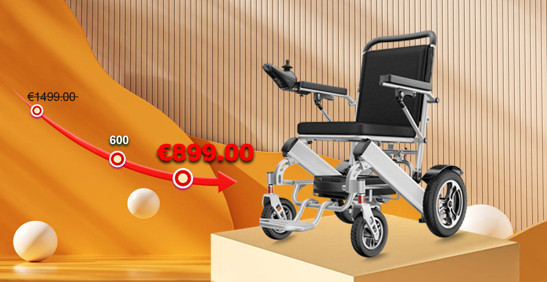 ByteTecpeak D03 Elektrorollstuhl im Sonderangebot – Jetzt 600 € günstiger, nur 899 €