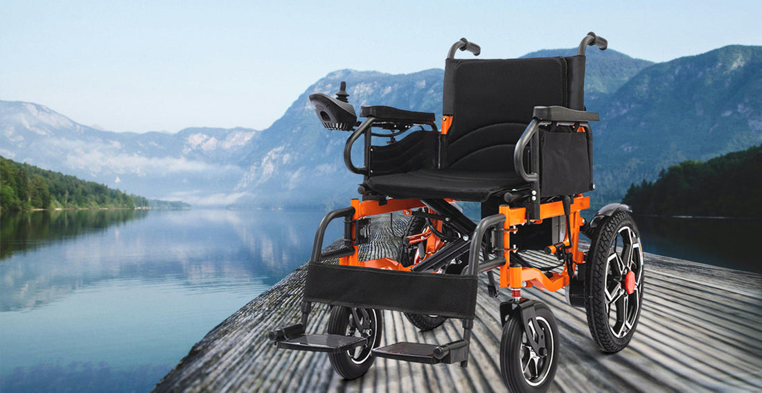 ByteTecpeak D09 fauteuil roulant électrique: le nouveau fauteuil roulant électrique pliant alliant confort et puissance