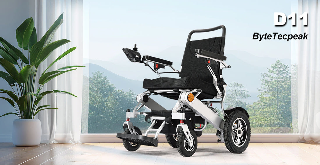 ByteTecpeak präsentiert den D11 Elektrorollstuhl – leistungsstark, komfortabel und leicht zu bedienen