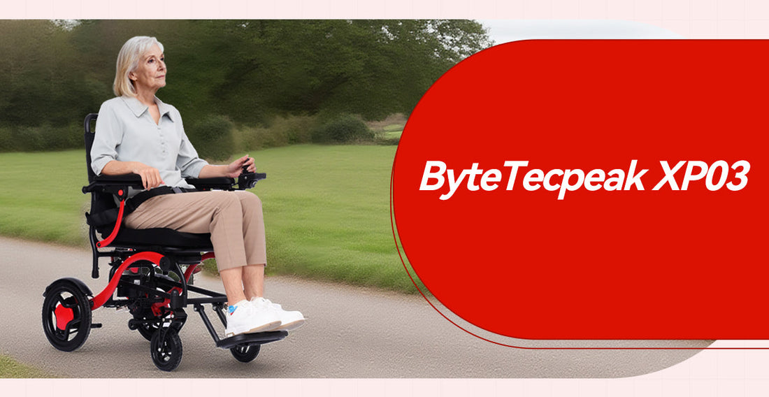 Nuovo Arrivo: ByteTecpeak XP03 – La Sedia a Rotelle Elettrica Leggera e Potente