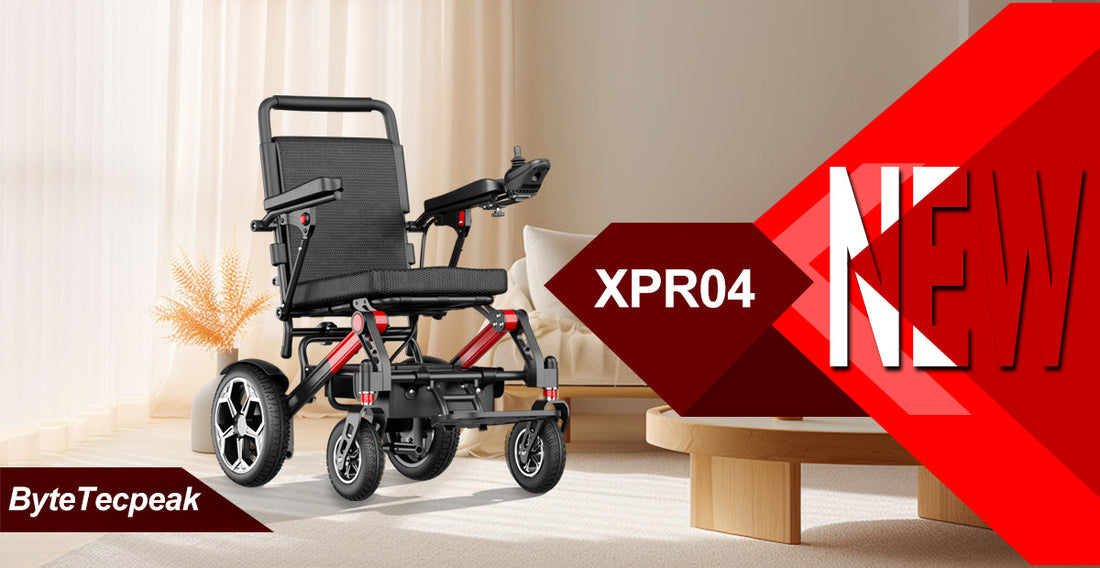 Bytetecpeak XPR04 Elektrische Rollstühle – Der neue ultraleichte elektrische Rollstuhl für maximale Freiheit
