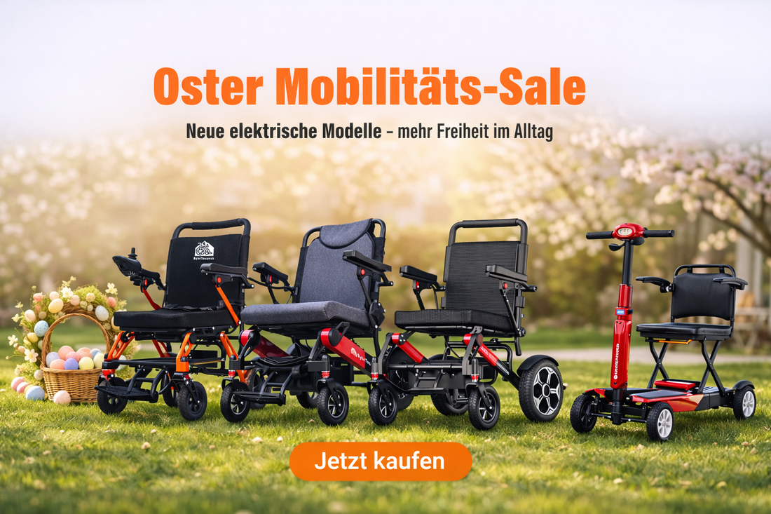 Oster Mobilität 2026 – Moderne faltbare Elektrorollstühle für mehr Freiheit im Alltag