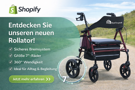 Neu eingetroffen – Sicherer, stabiler, komfortabler: Unser neuer Rollstuhl ist da!