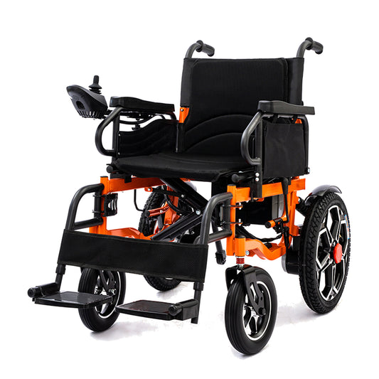 ByteTecpeak D09 Faltbarer Elektrorollstuhl– 500W Motor, 150KG  Max Belastbarkeit