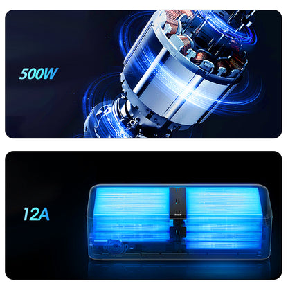 ByteTecpeak D11 Foldable Electric Wheelchair, 12Ah Lithium Battery, 20 km Range