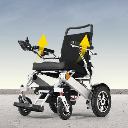 ByteTecpeak D11 Foldable Electric Wheelchair, 12Ah Lithium Battery, 20 km Range
