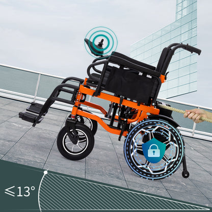 ByteTecpeak D09 Faltbarer Elektrorollstuhl– 500W Motor, 150KG  Max Belastbarkeit