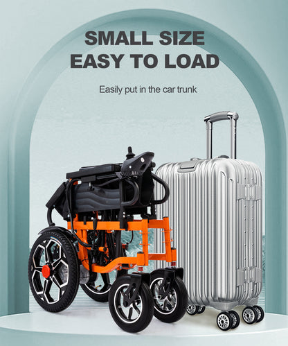 ByteTecpeak D09 Faltbarer Elektrischer Rollstuhl, 20km Reichweite