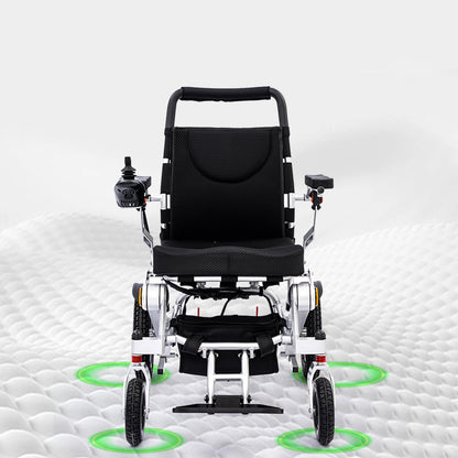 ByteTecpeak D11 Foldable Electric Wheelchair, 12Ah Lithium Battery, 20 km Range
