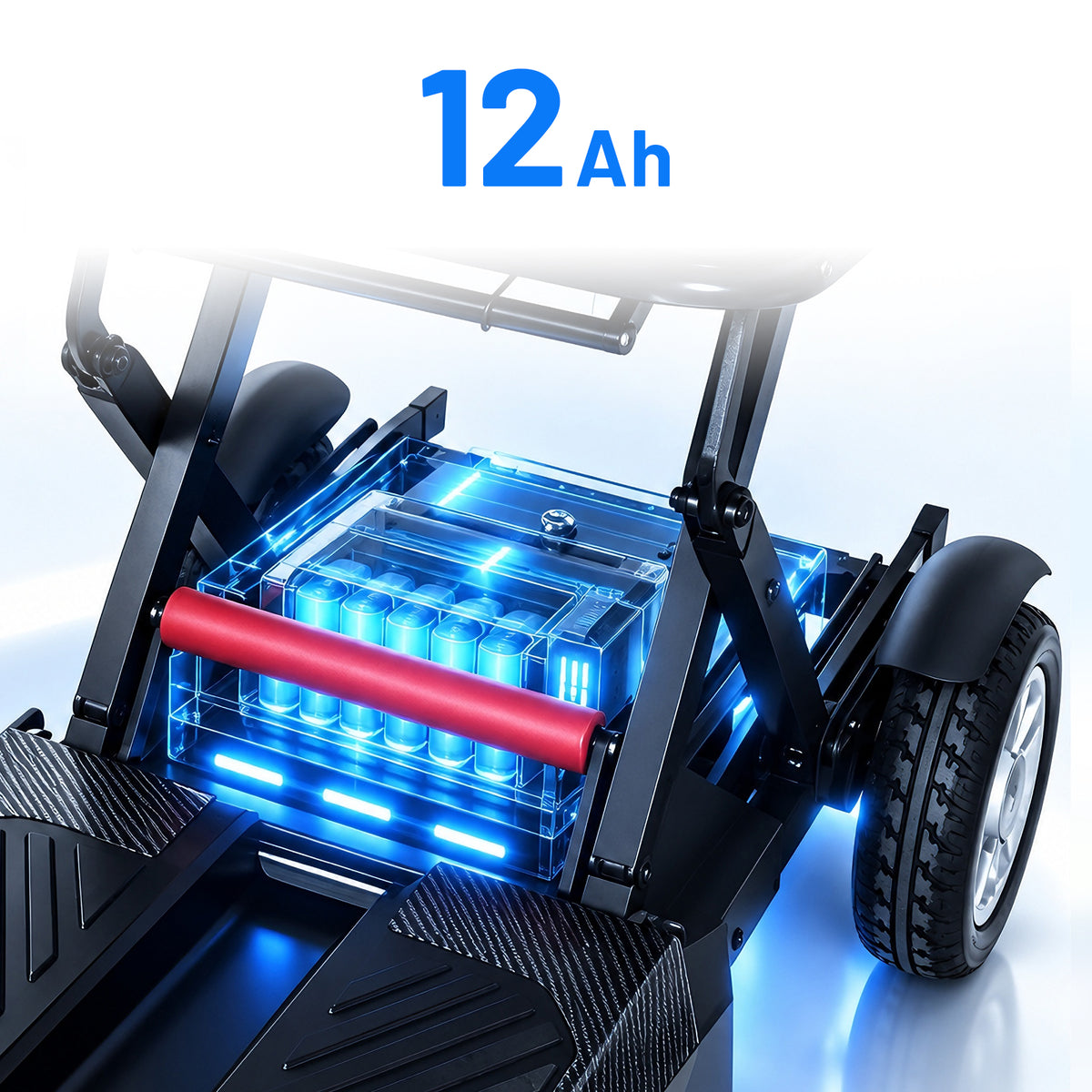 ByteTecpeak Z01 Patinete eléctrico plegable, motor de 250W, alcance de 25 km, hasta 150 kg