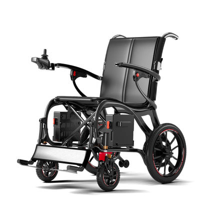 ByteTecpeak XP06 – ultraleichter Elektrorollstuhl mit Carbonfaser-Rahmenl |16 kg |30 km Reichweite