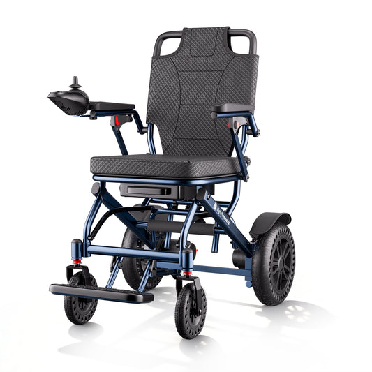 ByteTecpeak D14 Elektrorollstuhl – 18,5 kg, 500W, 12-Ah-Lithium-Akku, 150 kg Tragfähigkeit.