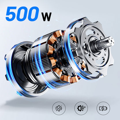 ByteTecpeak D24 Elektrorollstuhl – 500W, 12Ah Akku, 25 km Reichweite, 150 kg