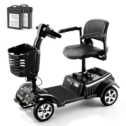 ByteTecpeak Z02 scooter eléctrico para mayores, plegable, batería de 12 Ah, autonomía de 20 km