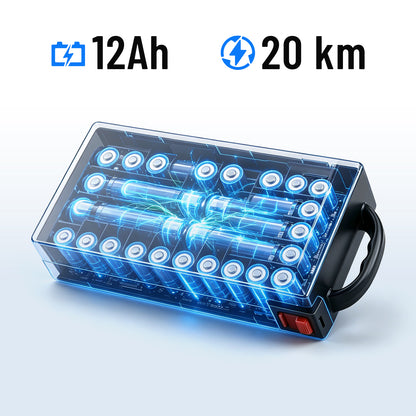 ByteTecpeak Z01 Patinete eléctrico plegable, motor de 250W, alcance de 25 km, hasta 150 kg