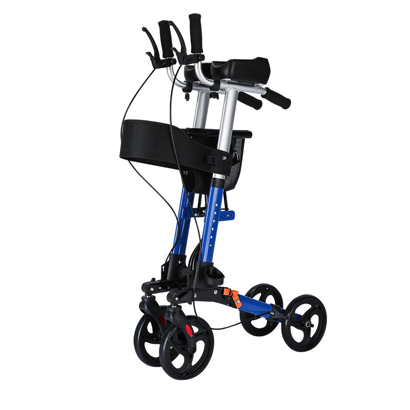 ByteTecpeak R2 Rollator Leggero con Seduta, Pieghevole e Regolabile in Altezza fino a 100 kg