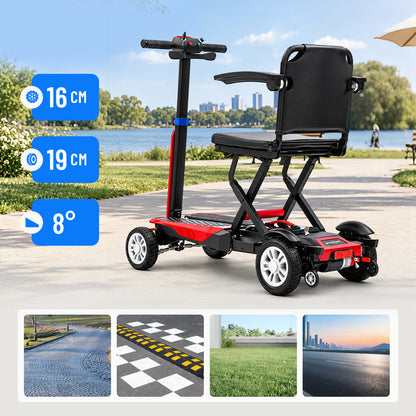 Black Friday Angebot | Faltbarer Elektroscooter für Reisen – 25 km Reichweite, 150 kg Belastbarkeit – ByteTecpeak Z01