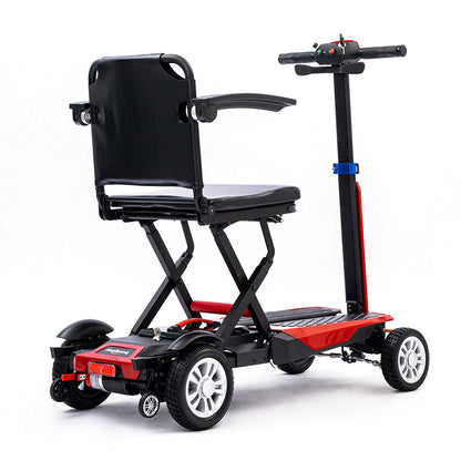 ByteTecpeak Z01 Összecsukható elektromos roller üléssel, 250 W, Piros