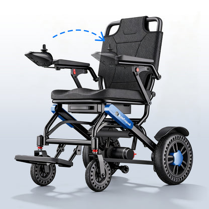 ByteTecpeak D24 Elektrorollstuhl – 500W, 12Ah Akku, 25 km Reichweite, 150 kg