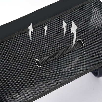 ByteTecpeak R1 Leichter, höhenverstellbarer Rollator mit Sitz, Faltbarer Gehwagen