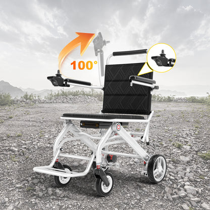 ByteTecpeak D01 Faltbarer  Elektrorollstuhl  nur 14.1kg, 20 km Reichweite