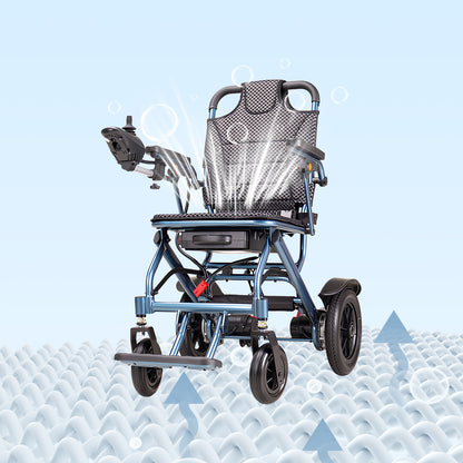 ByteTecpeak D04 Faltbarer Elektrorollstuhl– 17.9kg,500W Motor, 20 km Reichweite