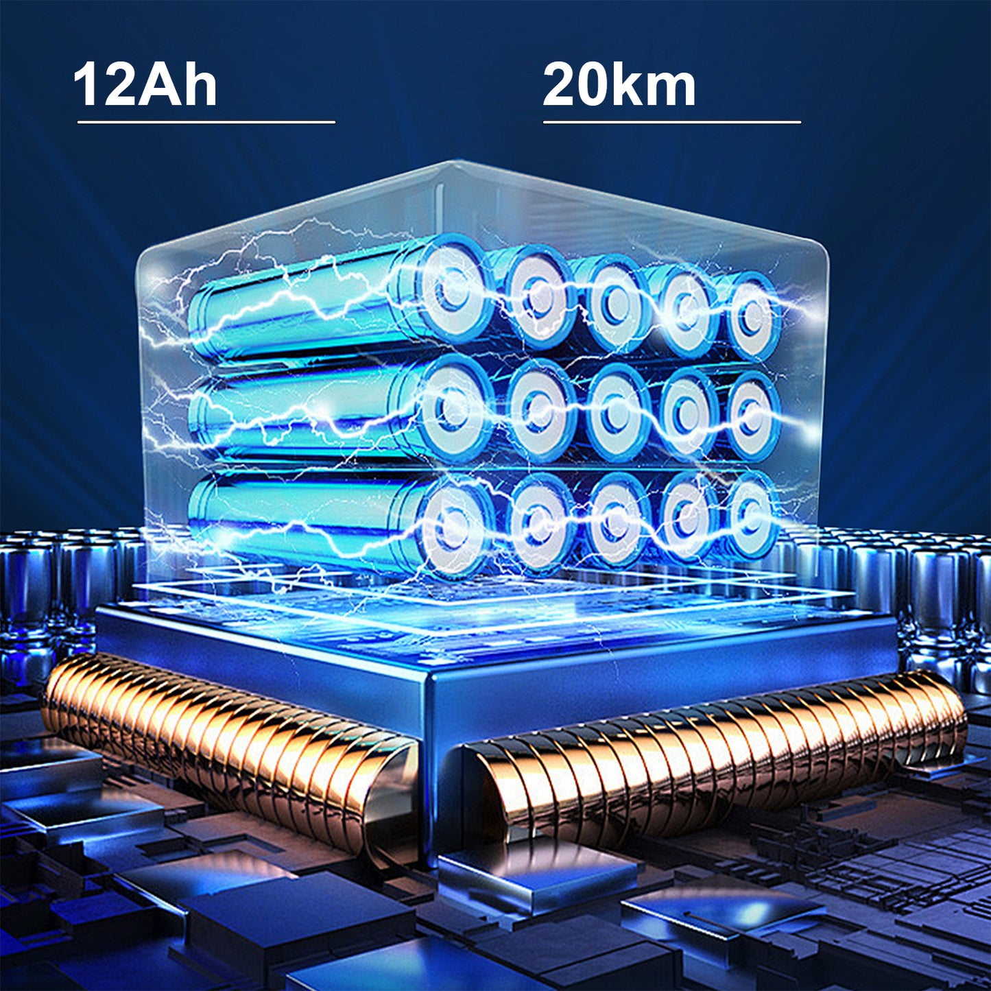 ByteTecpeak D06 összecsukható elektromos kerekesszék 400W motor -12Ah akkumulátor
