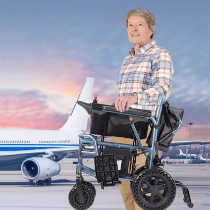 ByteTecpeak D08 Összecsukható Elektromos Kerekesszék – 500W motor, 10Ah lítium akkumulátor, Teherbírás 150 kg, Hatótáv 20 km