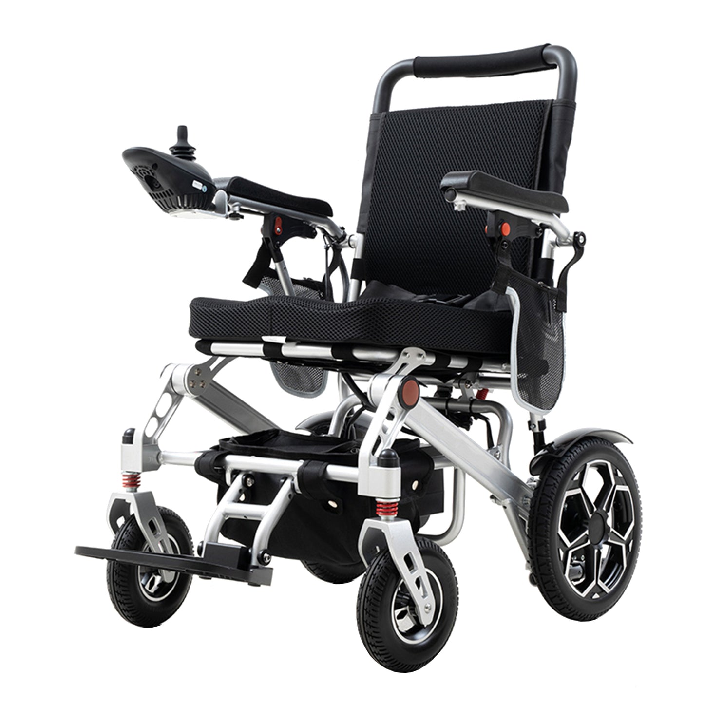 ByteTecpeak D10 Elektrischer Rollstuhl – Leicht, faltbar & bis 150 kg belastbar, 12Ah Akku