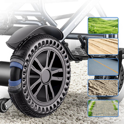ByteTecpeak D14 Lightweight Electric Wheelchair – 20km Range, 500W Motor, 12Ah Battery
