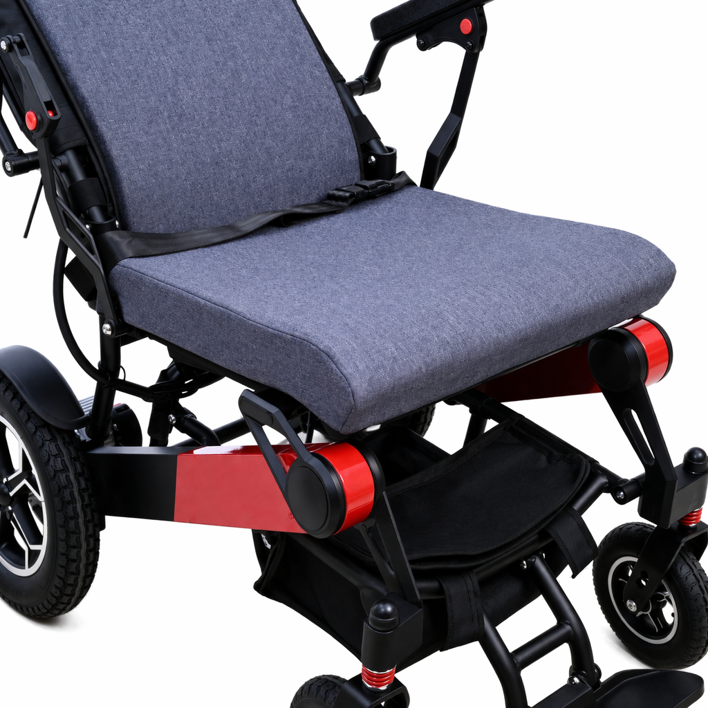 ByteTecpeak D15 Electric Wheelchair 500W, 12Ah, 20 km, Adjustable Backrest