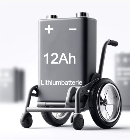 Til XP02 el-kørestol – 12Ah batteri