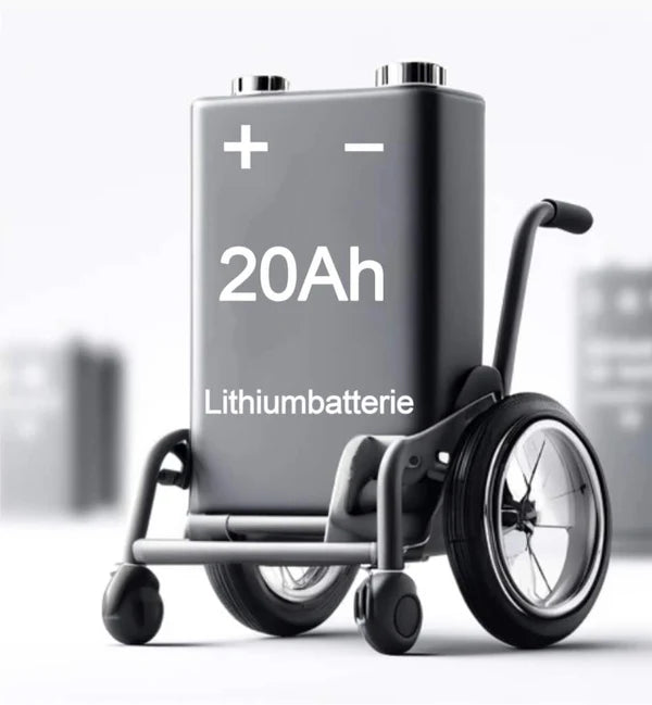 ByteTecpeak D09 Sedia a rotelle elettrica pieghevole, autonomia 30 km