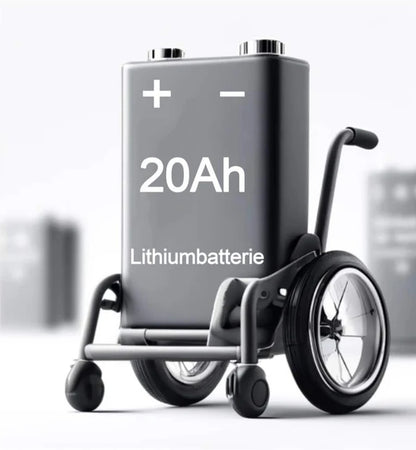 ByteTecpeak D09 Sedia a rotelle elettrica pieghevole, autonomia 30 km