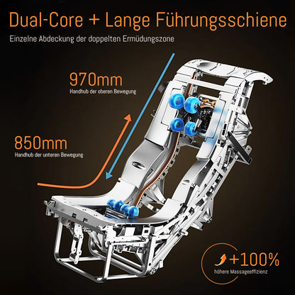 A325 Beige mit Dual-Core-Massage und Ganzkörpermassage Massagesessel